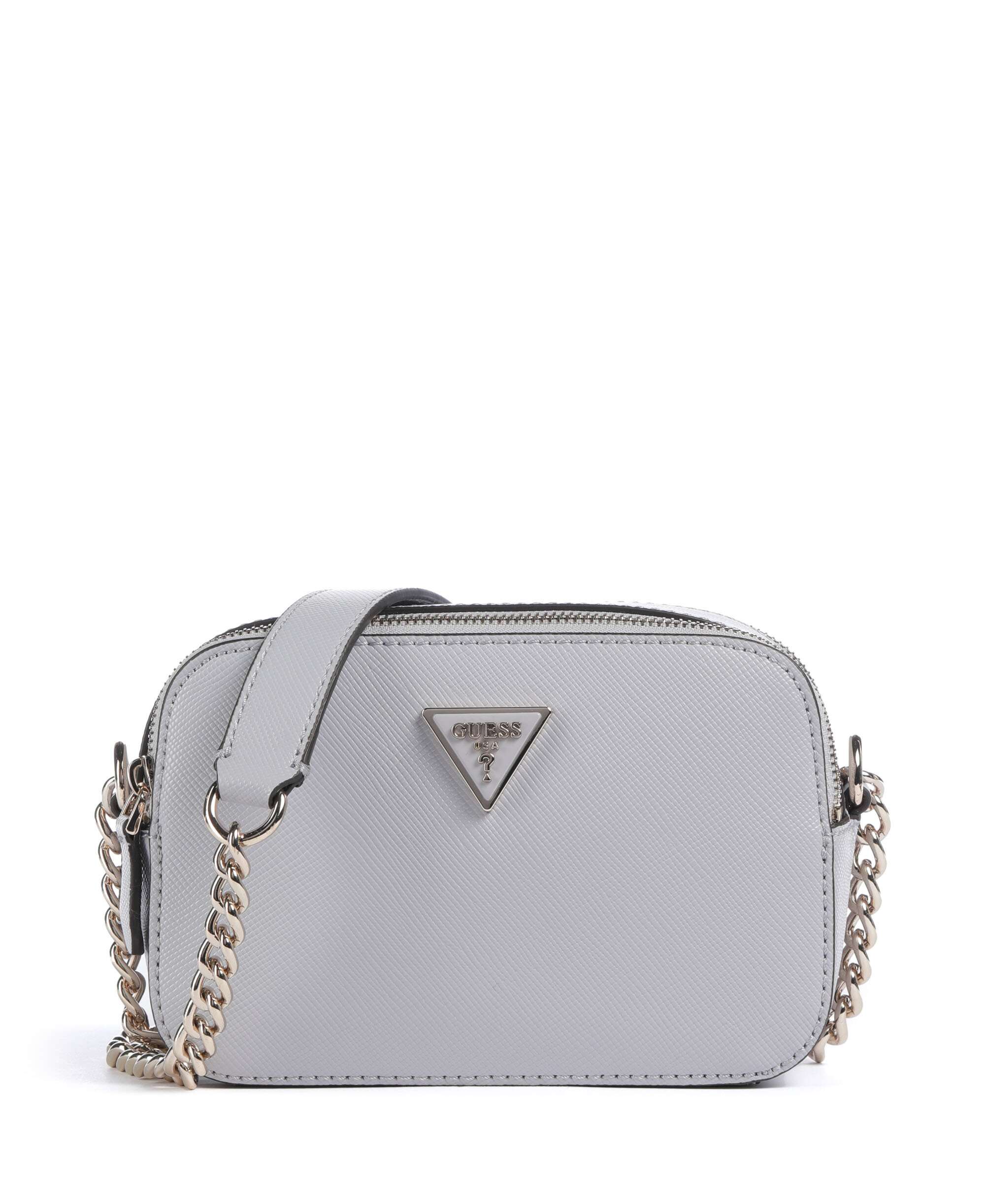 Guess Noelle Crossbody bag imitation leather lavendar/grey