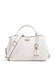 Guess Phoebe Peony Debossed Handbag offwhite logo