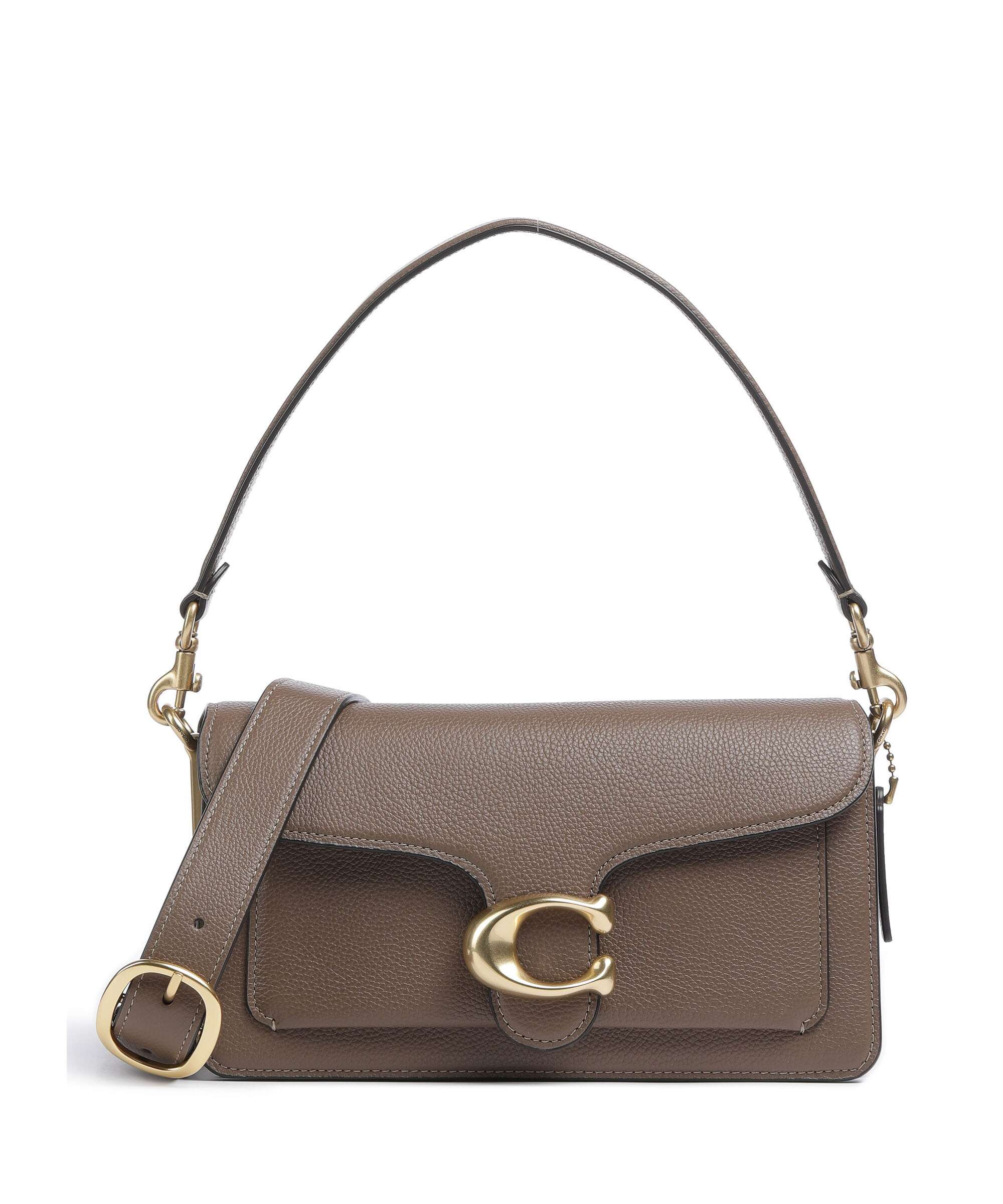 Coach Tabby 26 Shoulder bag grained leather dark stone