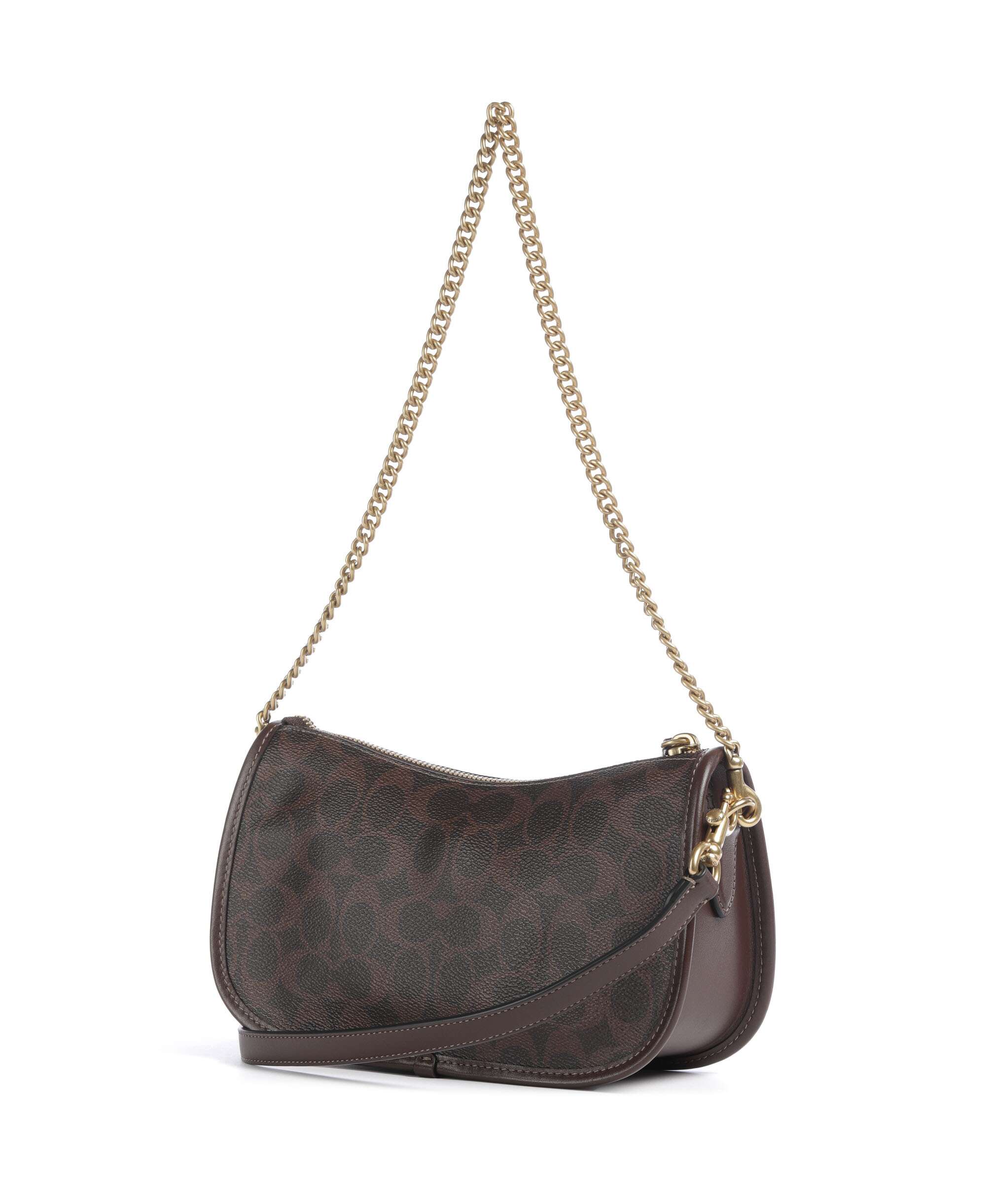 Coach Waverly Signature Shoulder bag maple