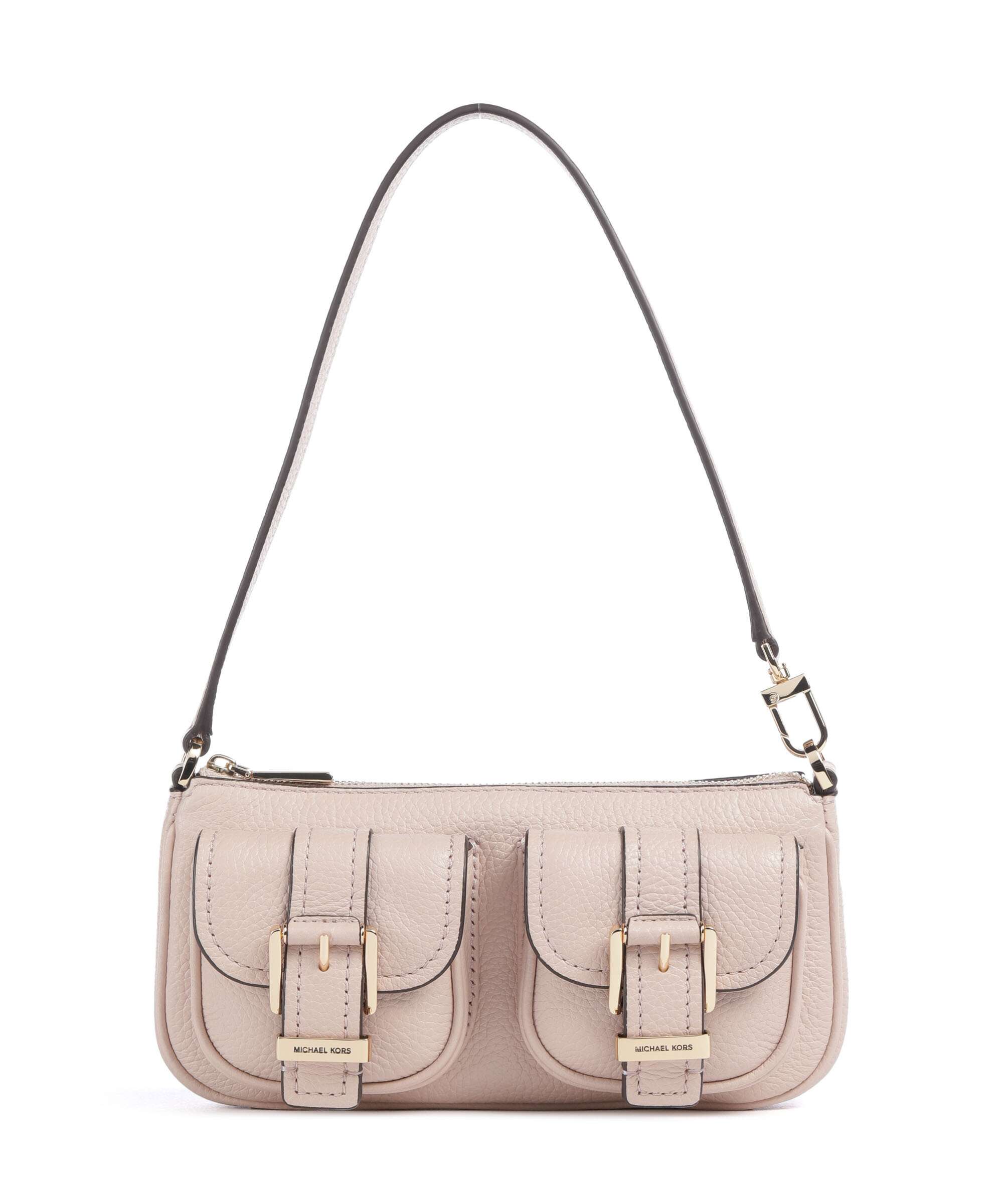 Michael Kors Zoe Small Shoulder bag grained cow leather soft pink