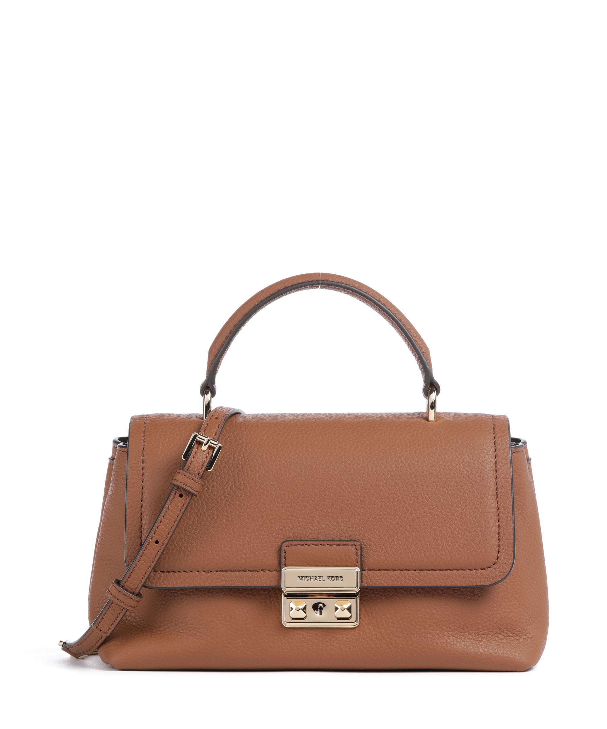 Michael Kors Tribeca Medium Handbag grained cow leather luggage