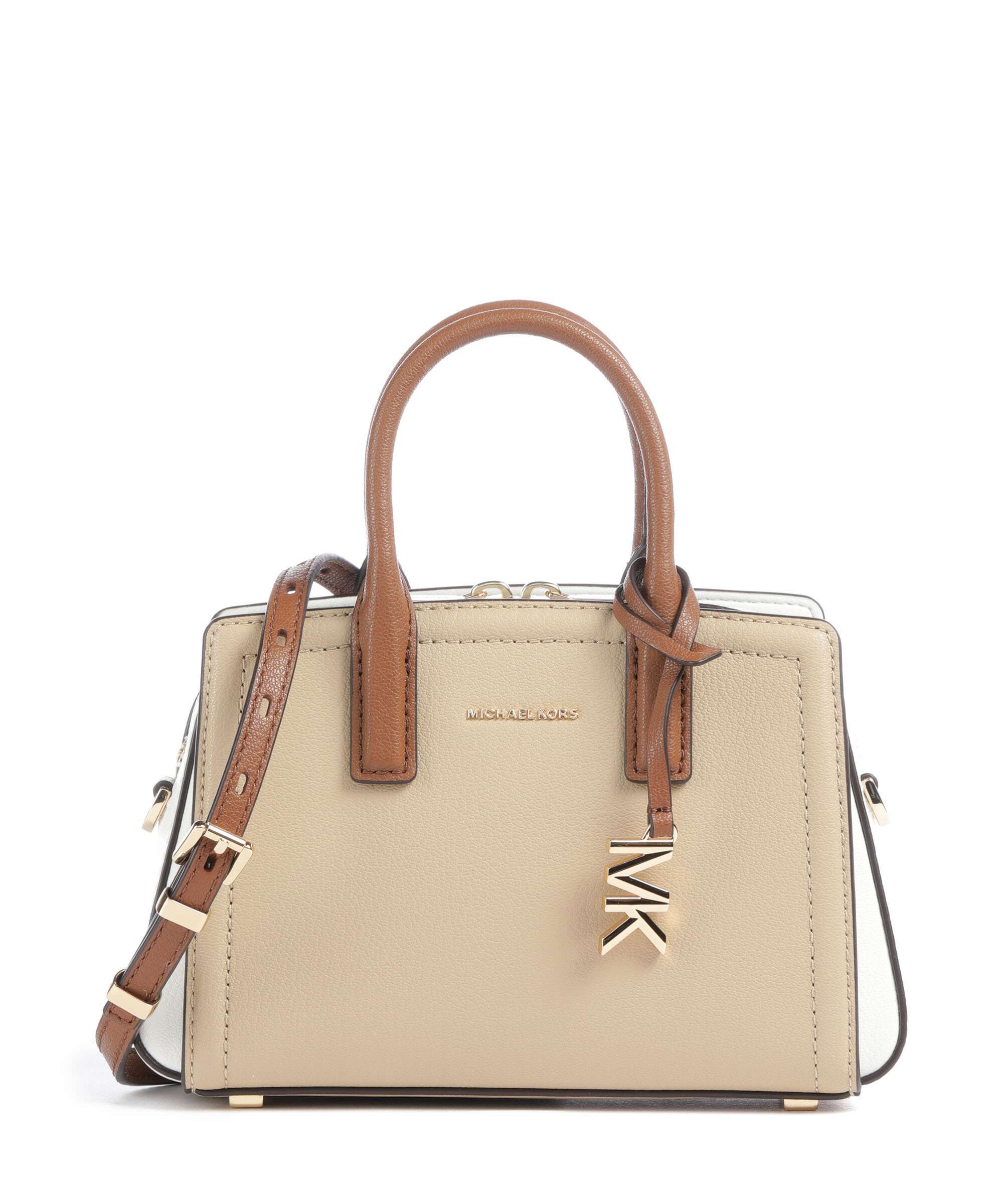 Michael Kors Laila XS Handbag grained cow leather khaki