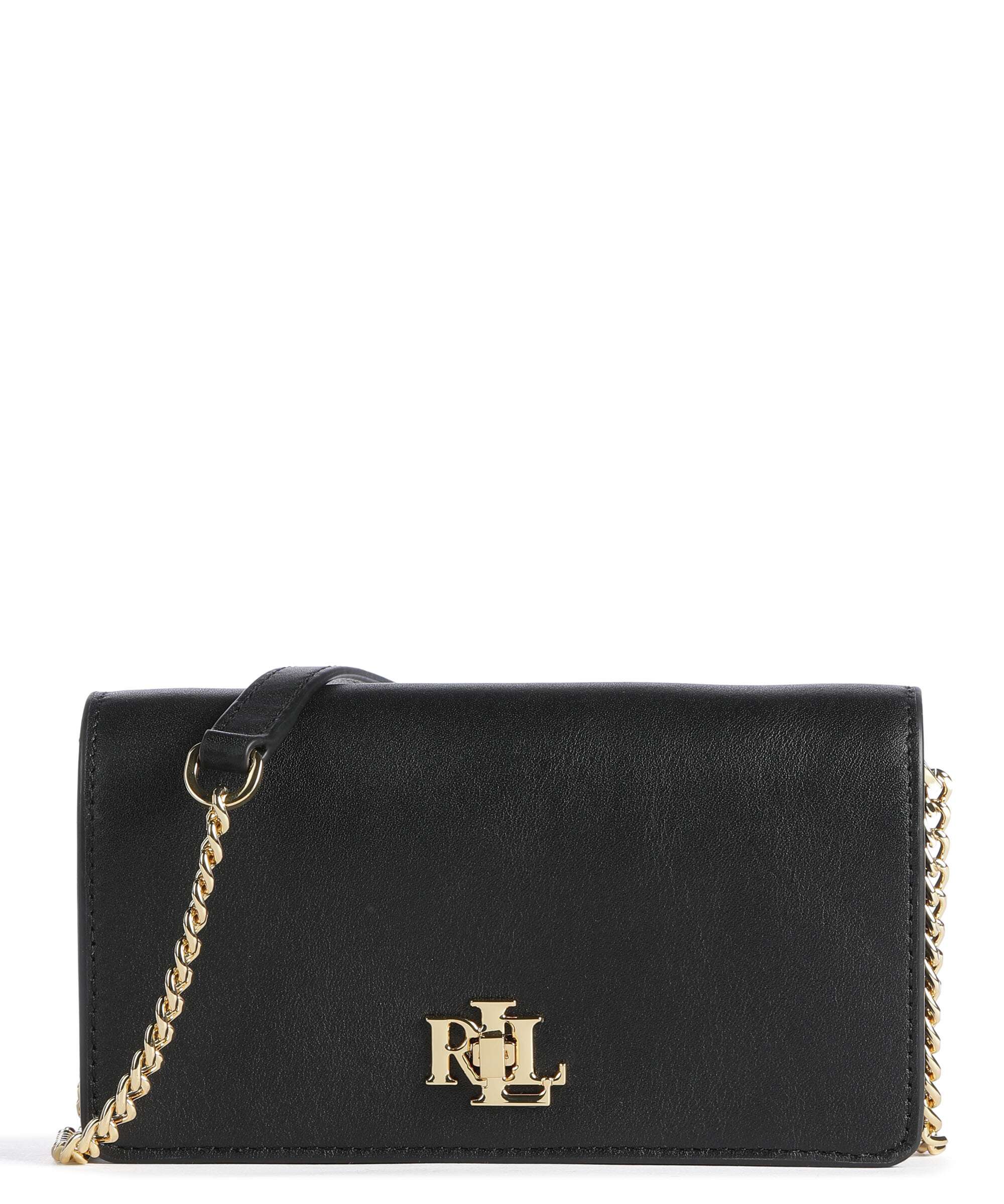 Lauren Ralph Lauren Turn-Lock Crossbody bag fine grain cow leather