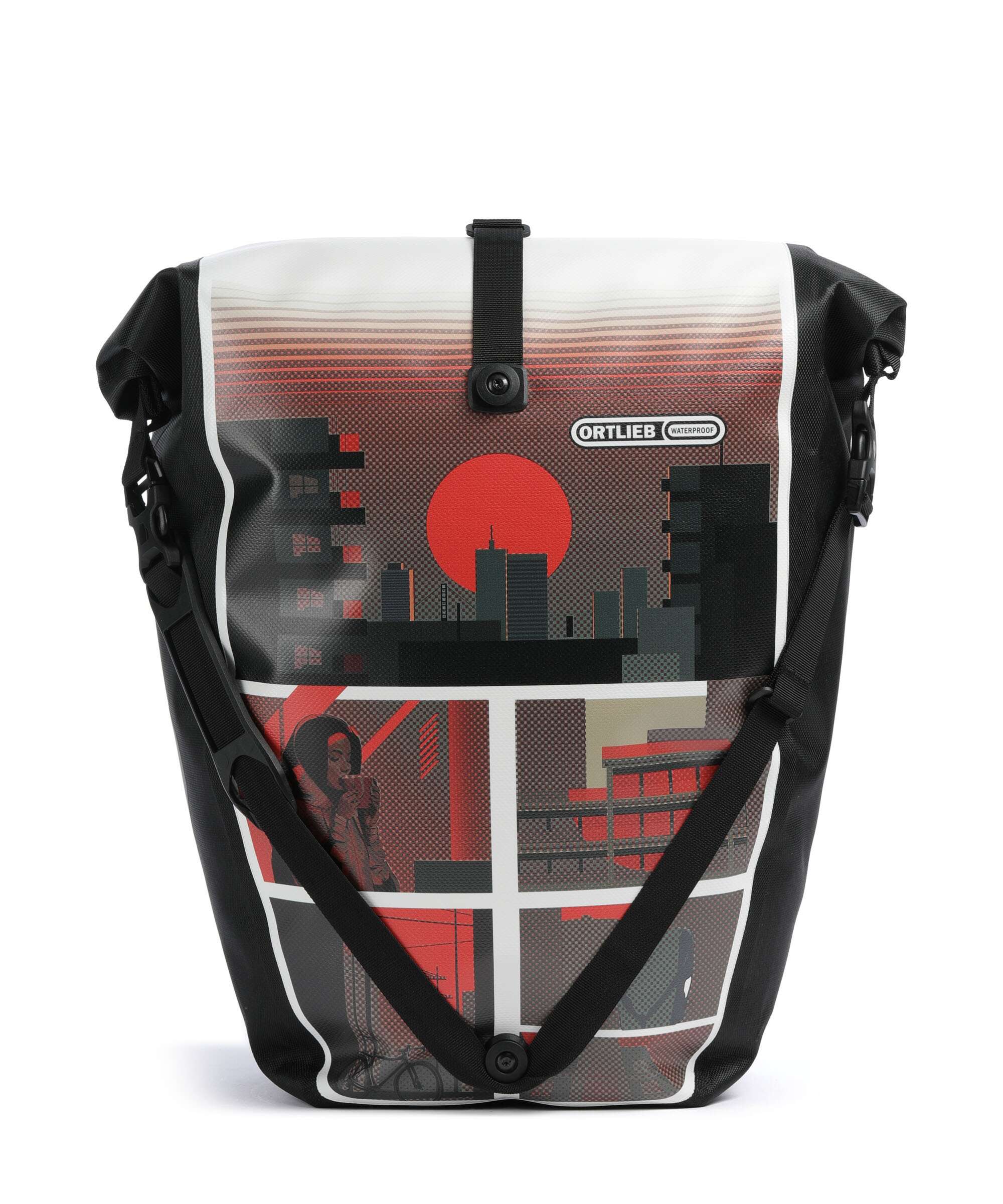 Ortlieb Back-Roller Design 20 Bike pannier polyester morning routine
