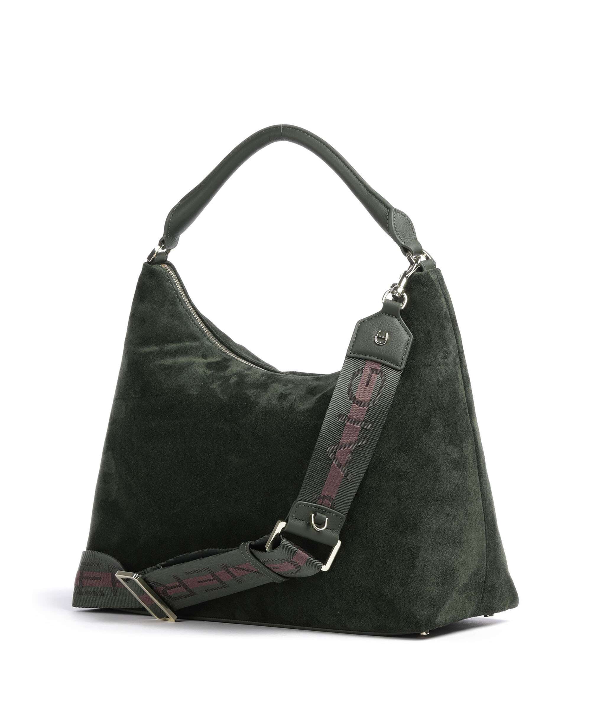 Aigner Zita M Hobo bag hunter green