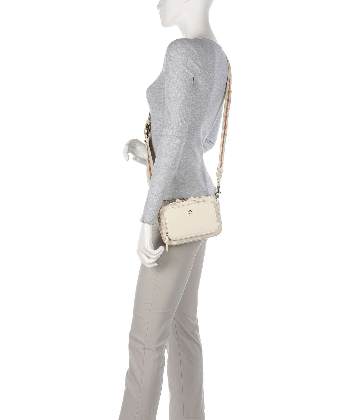Aigner Zita S Crossbody bag macadamia white