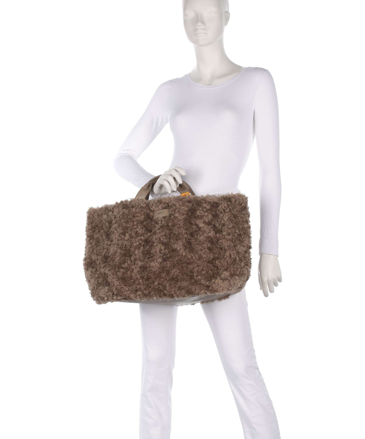 BOSS Palmah Tote bag open brown