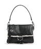 Abro Shearling Temi Shoulder bag black/white