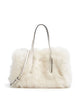Abro Shearling Noelle Handbag beige