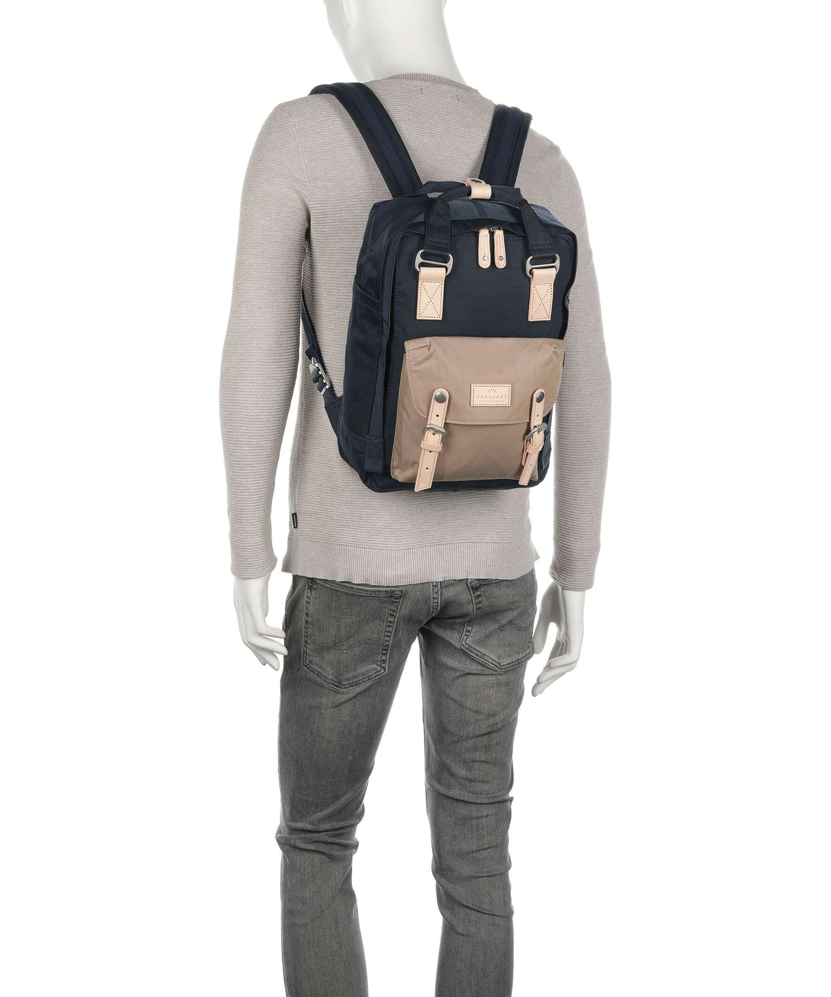 Doughnut Macaroon Backpack light blue