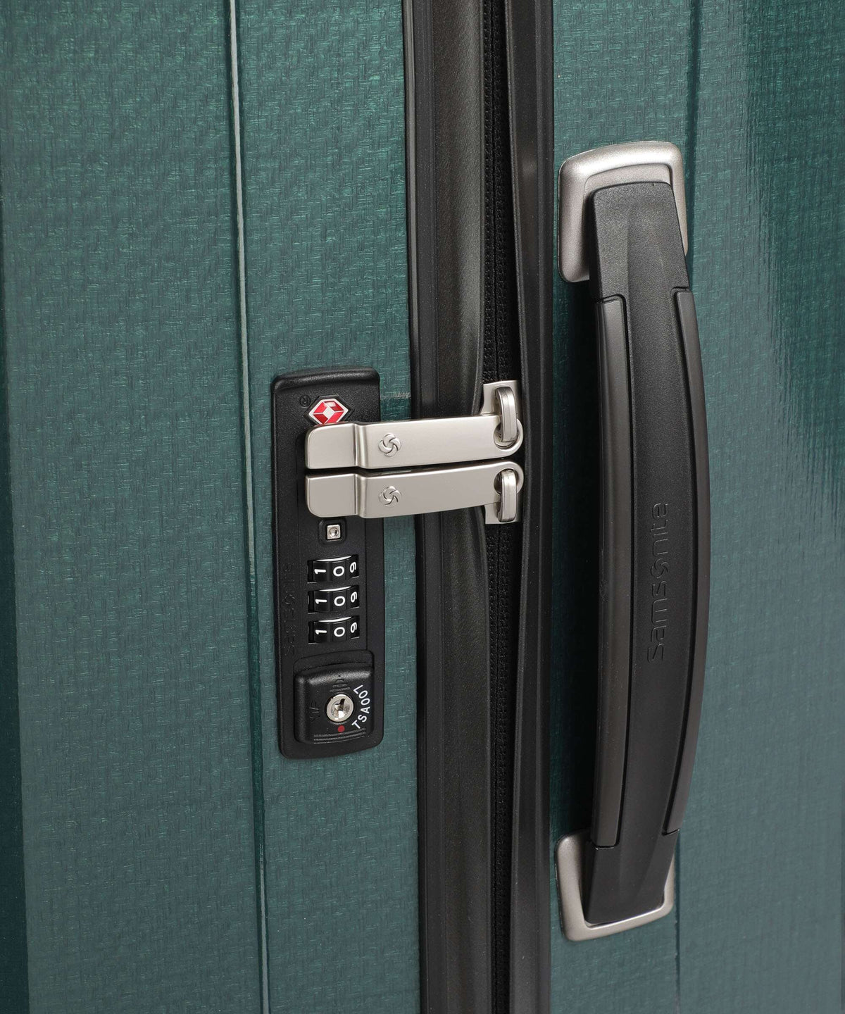 Samsonite Lite-Cube Spinner (4 wheels) racing green