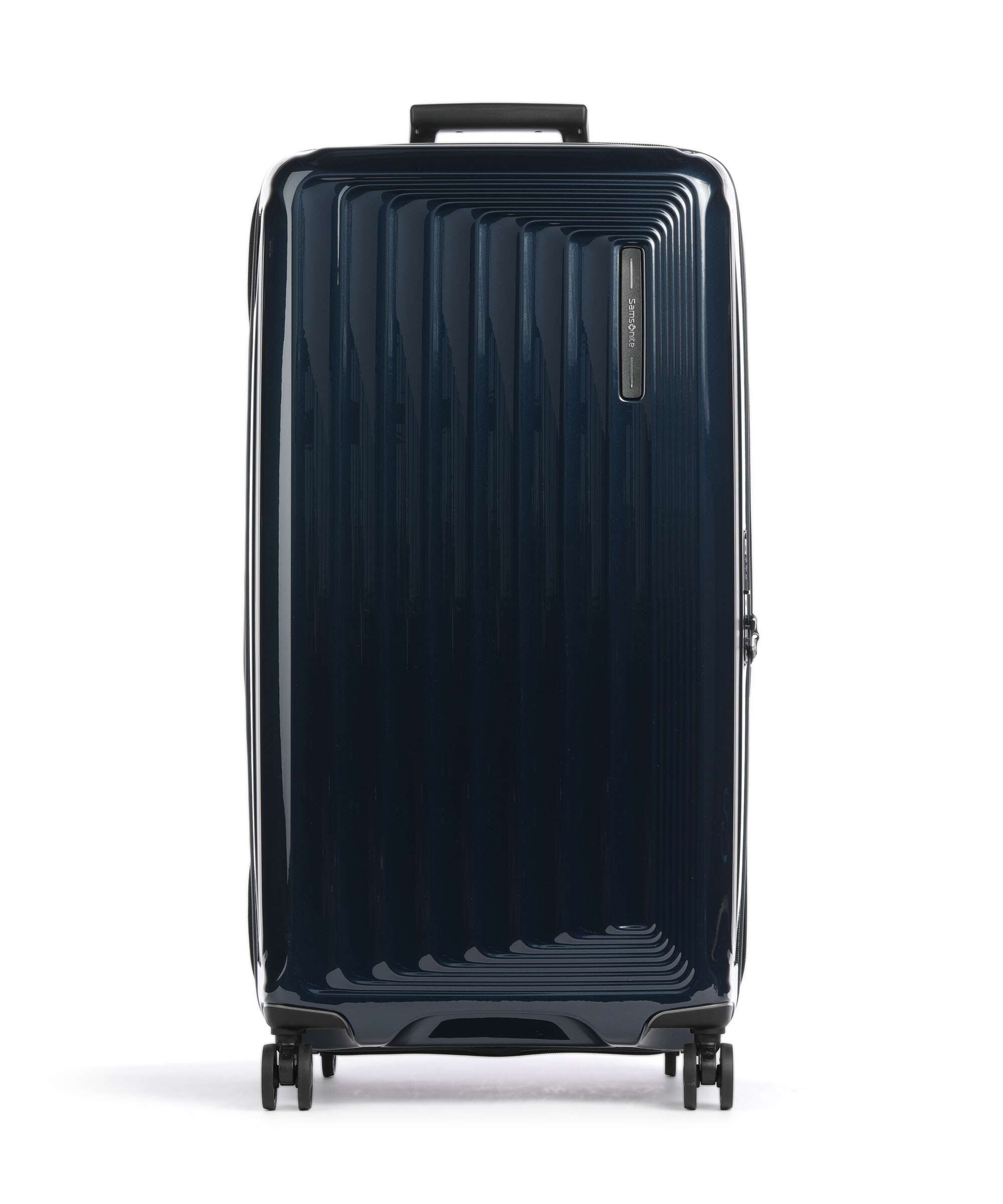 Samsonite Nuon Spinner (4 wheels) metallic dark blue 80 cm
