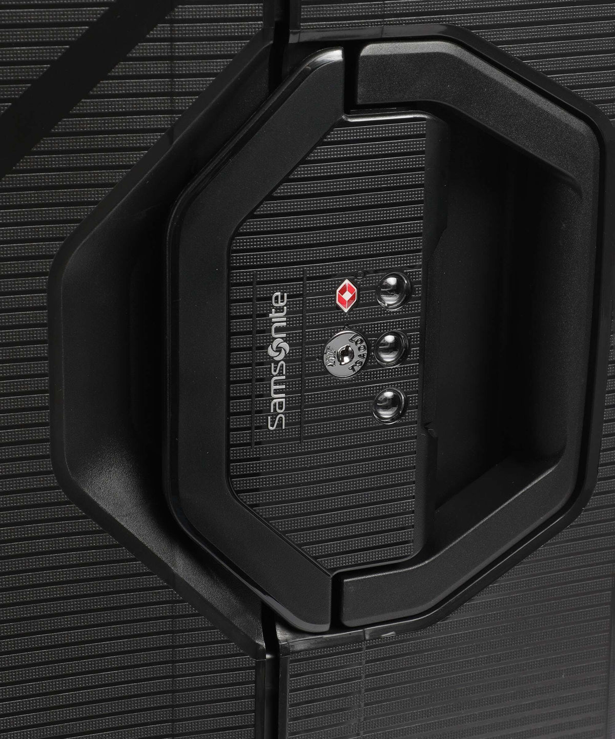 Samsonite Magnum Eco Spinner (4 wheels) black/red