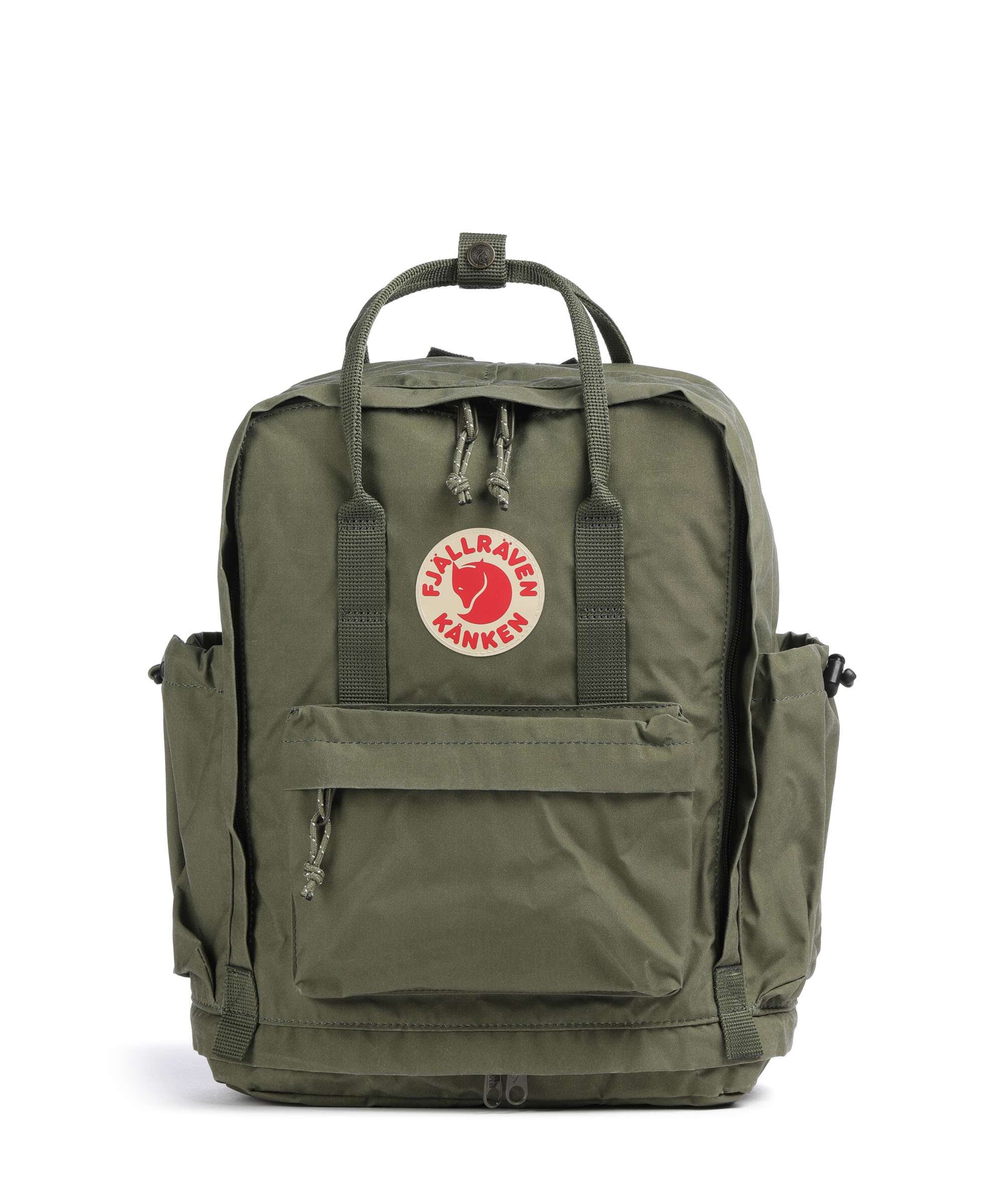 Fjällräven Kånken Outlong Backpack vinylon green