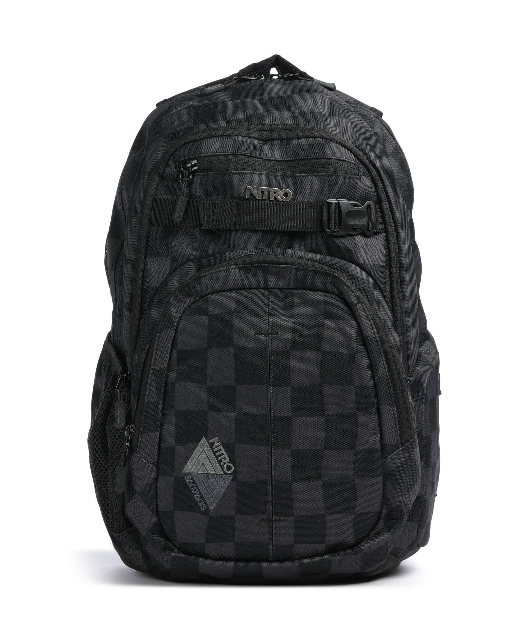 Nitro Chase 35 Backpack 17″ polyester black checker