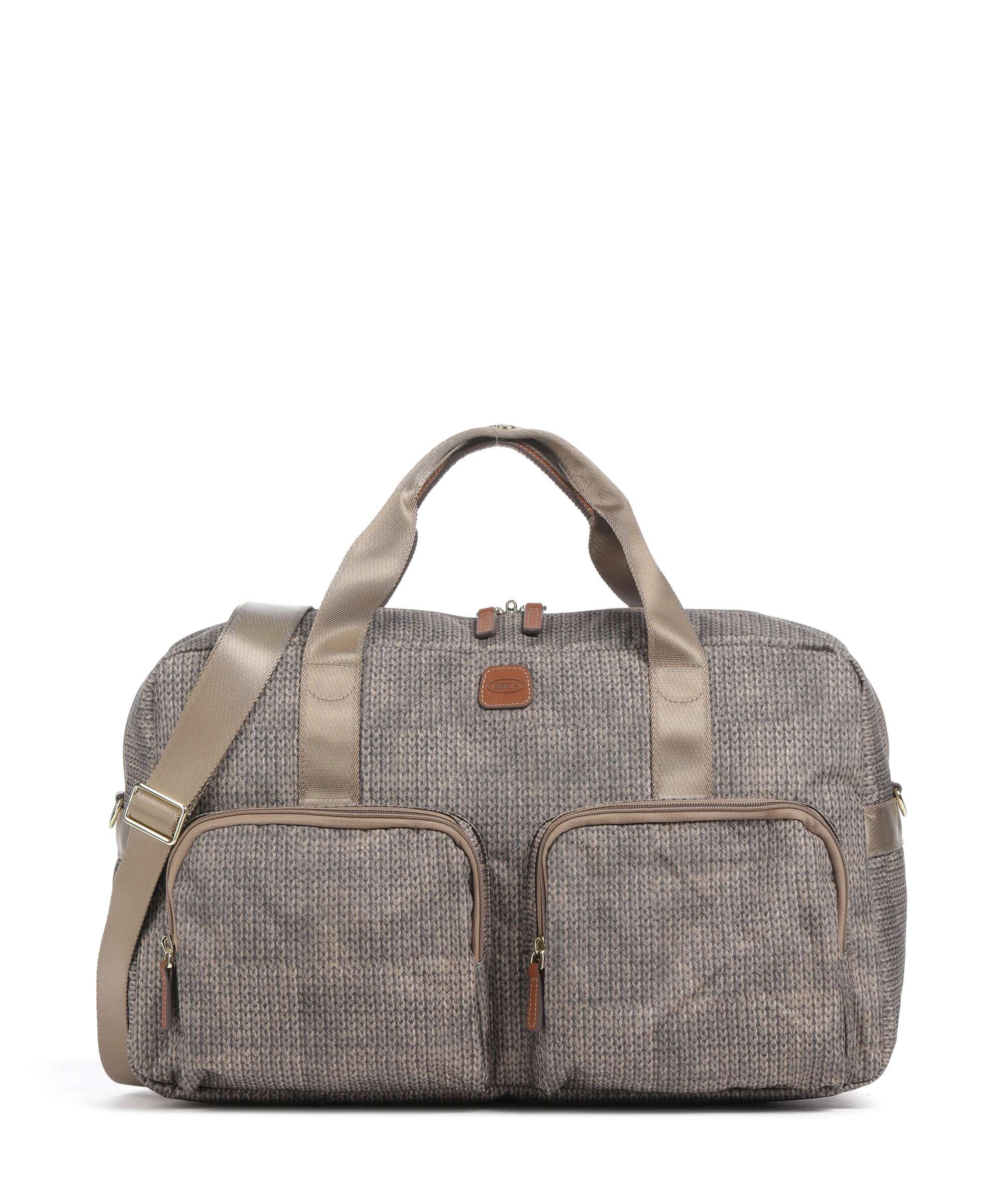 Brics X-Collection Weekend bag wool nut 46 cm - BXL42192.449 – WARDOW