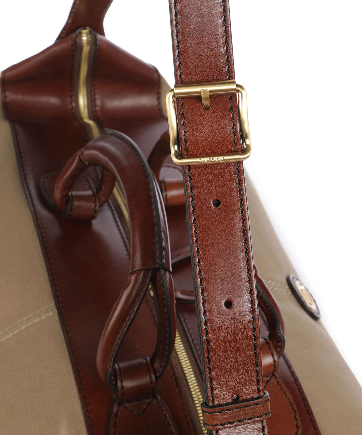 The Bridge Story Viaggio Soft Weekend bag natural