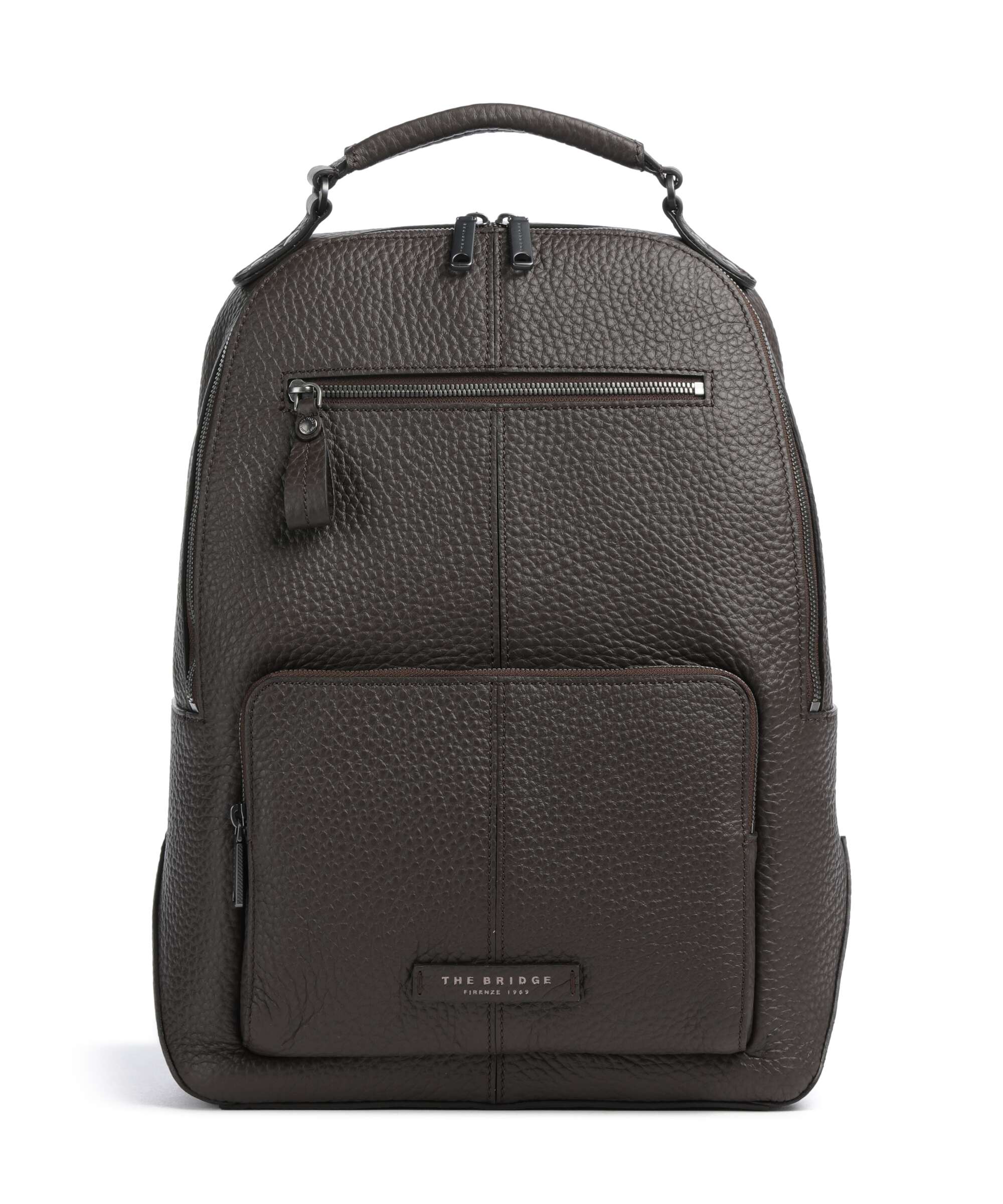 bridge leather backpack The Manfredi 14″ grained cow moka The backpack from The SKU_9A1773-F66 Maruto Barbless Siwash Bait Length:10 in