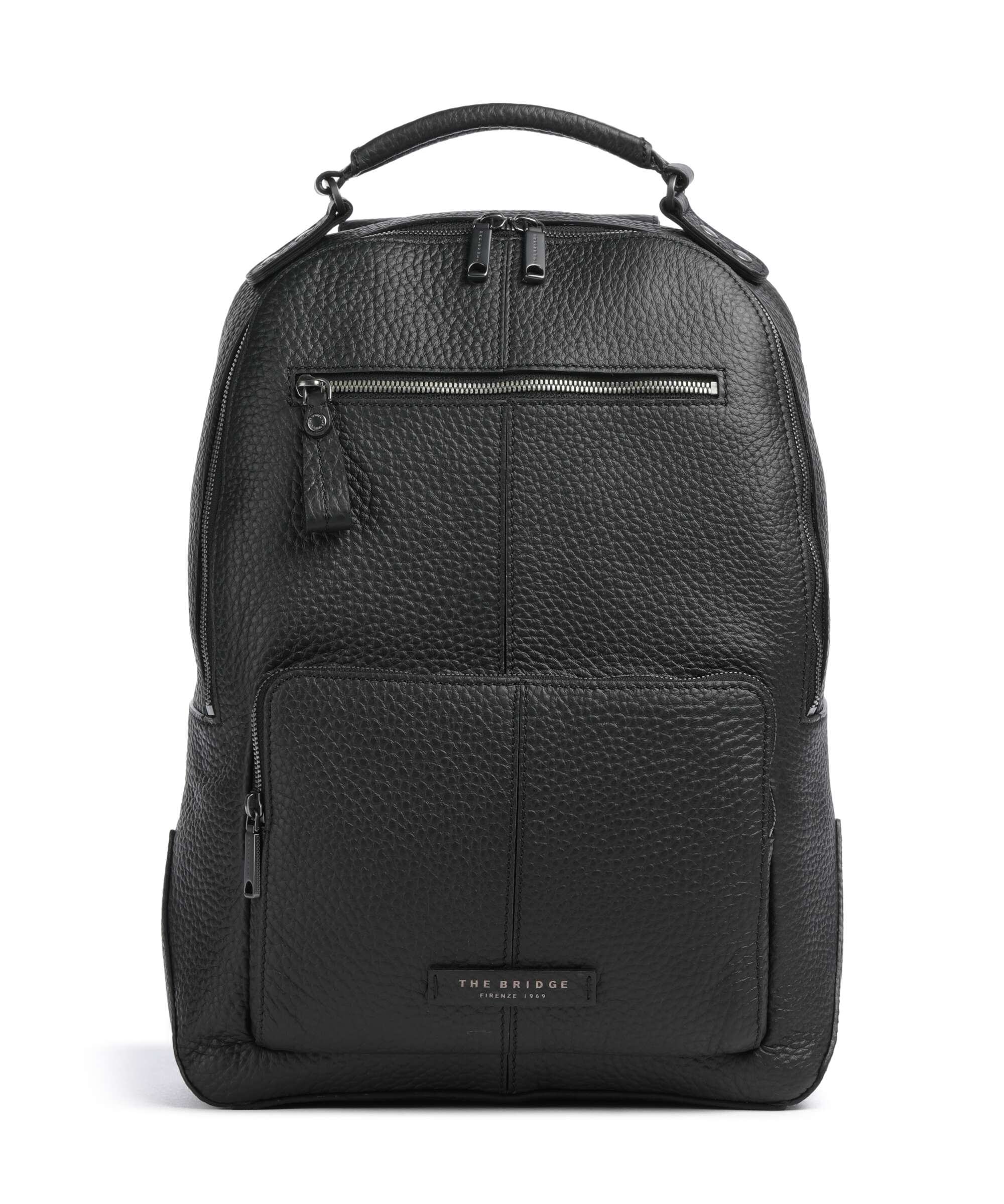 bridge leather backpack The Manfredi 14″ grained cow nero Color:Waxed Grey Raprance 64pcs Flies Trout The Bridge mens backpack bearings__9HPB + 1RB