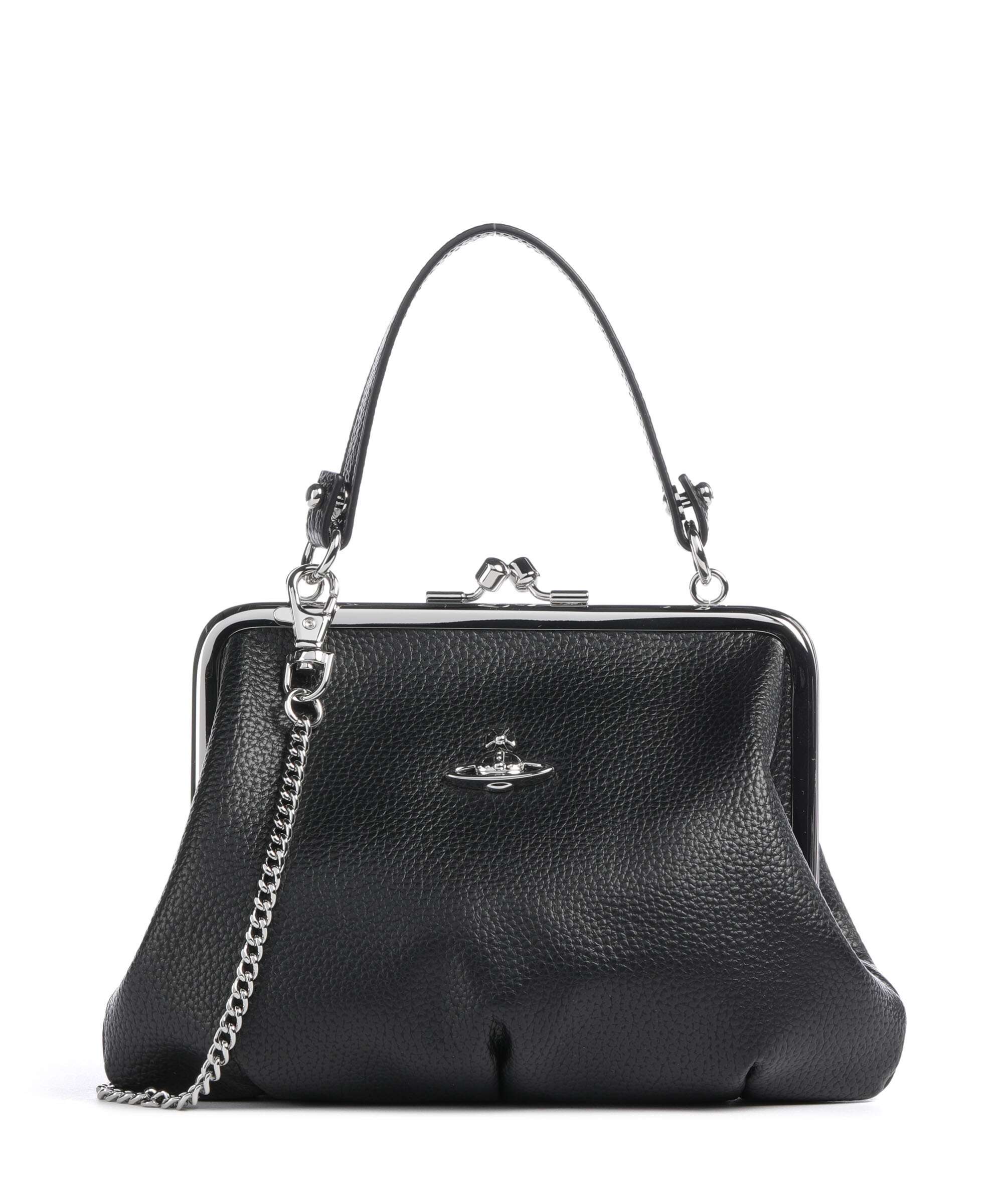 Vivienne Westwood Granny Frame Grain Handbag imitation leather