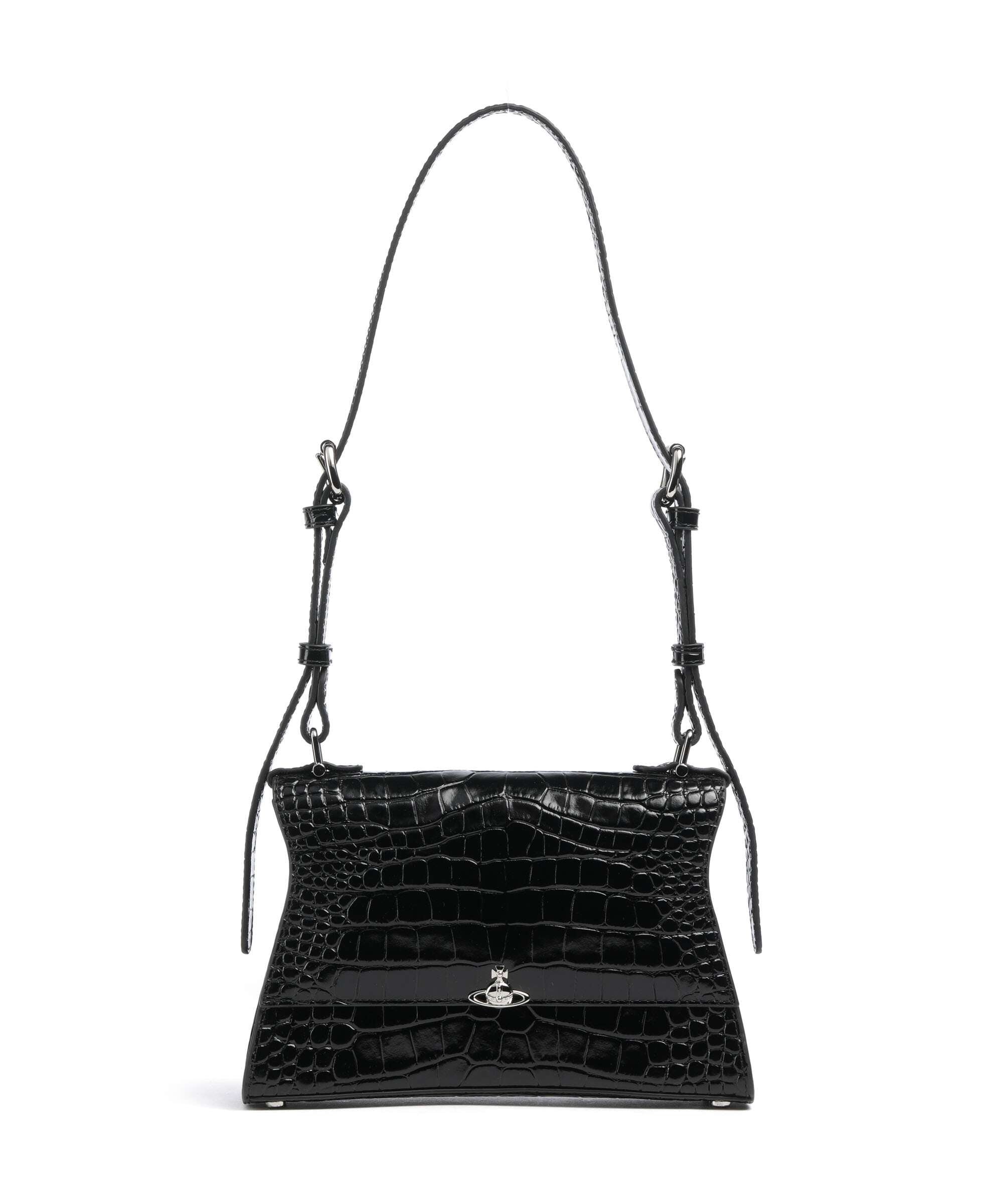 Vivienne Westwood Bianca Embossed Croc S Shoulder bag embossed