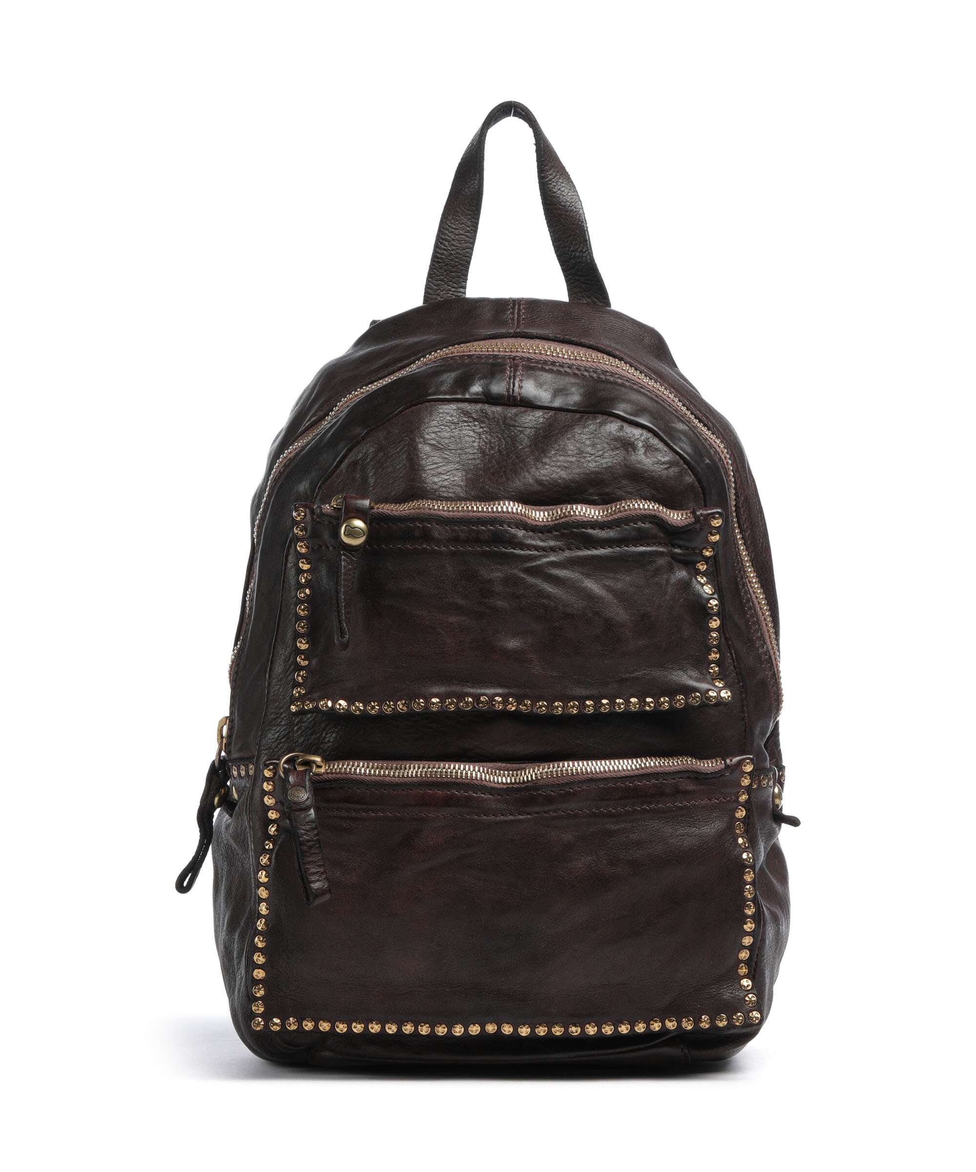 Campomaggi Backpack fine grain cow leather moro