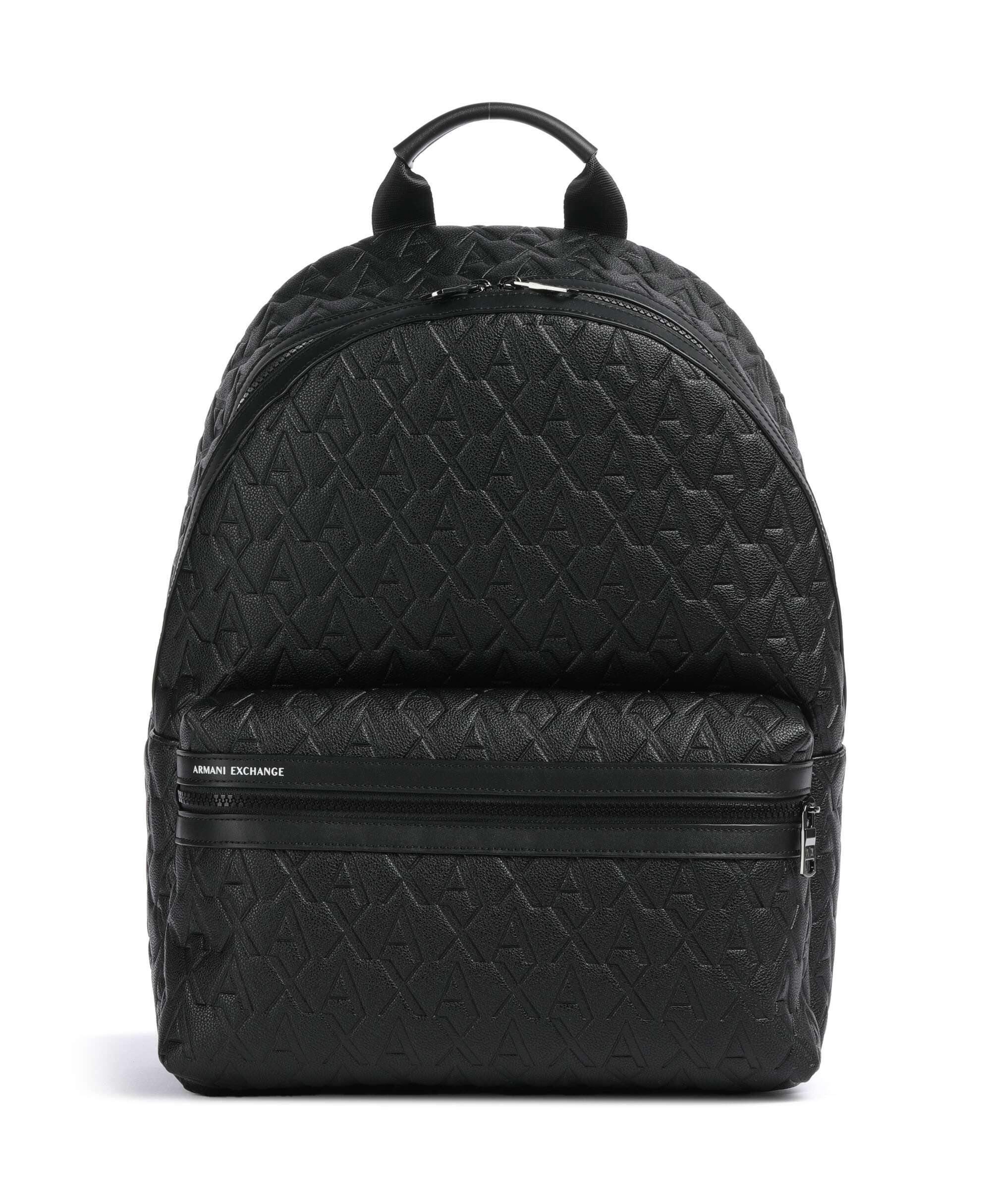 Armani Exchange Liam Backpack imitation leather black - XM000237