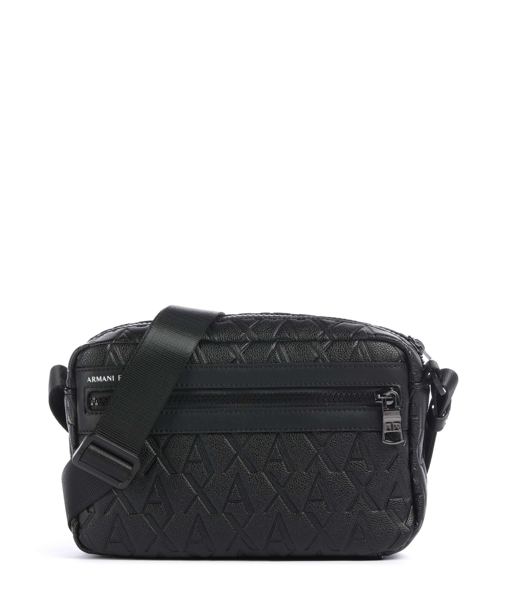 Armani Exchange Liam Crossbody bag imitation leather black