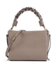 Coccinelle Boheme Grana Double Handbag warm taupe/rosette