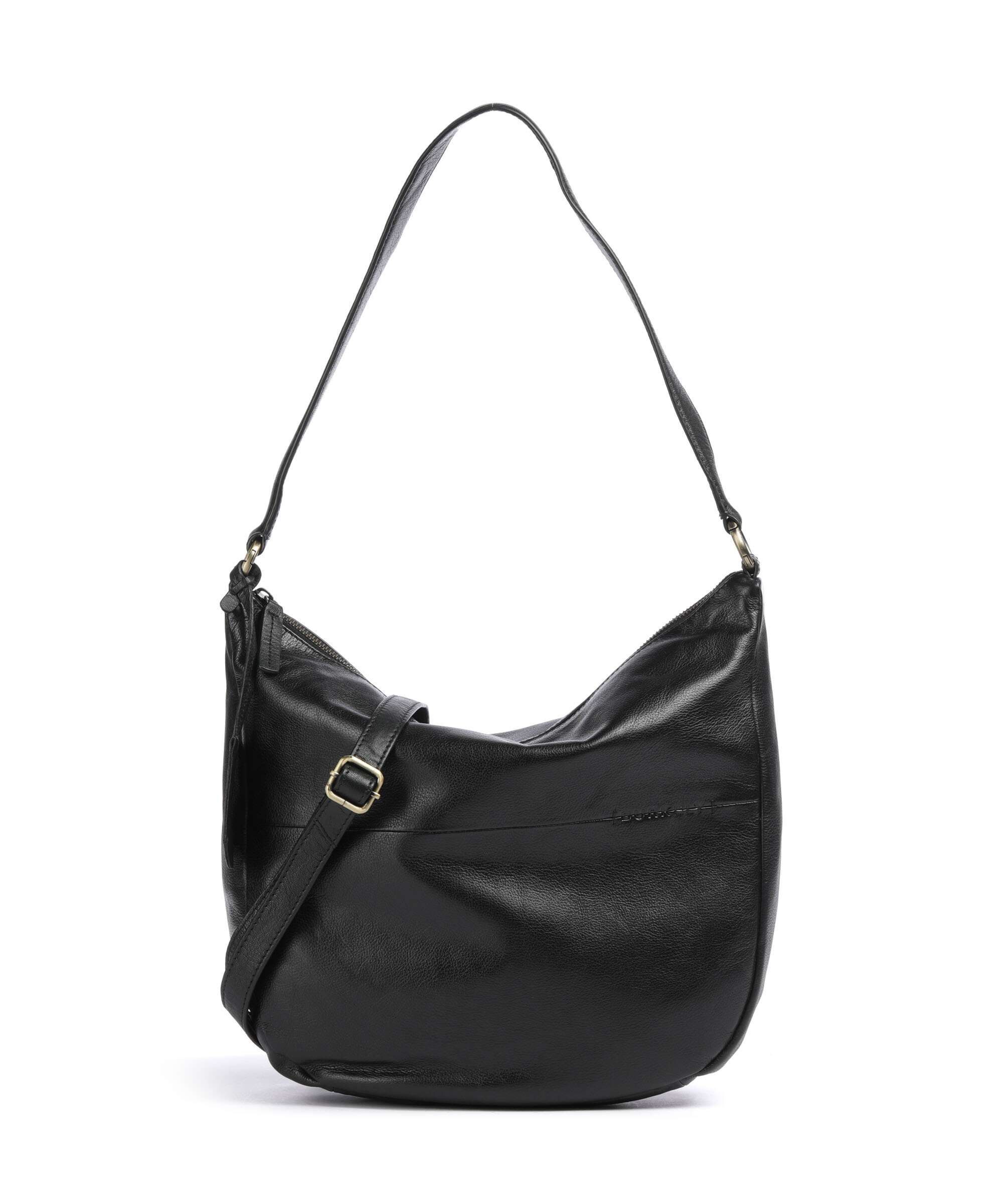 Burkely Natural Norah Hobo bag bean black
