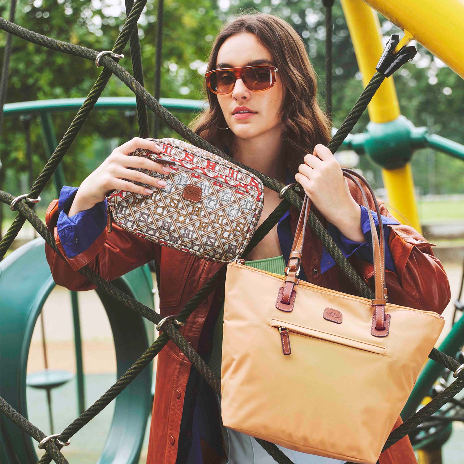 Michael Kors Laila XS Handbag grained cow leather rosewood