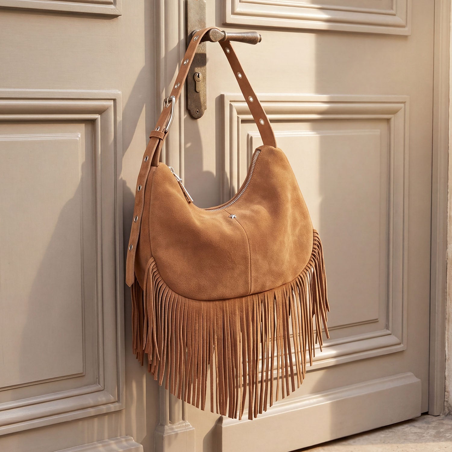 Michael Kors Laila XS Handbag grained cow leather rosewood