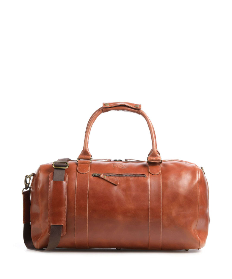 Buckle & Seam Willow Weekend bag cognac
