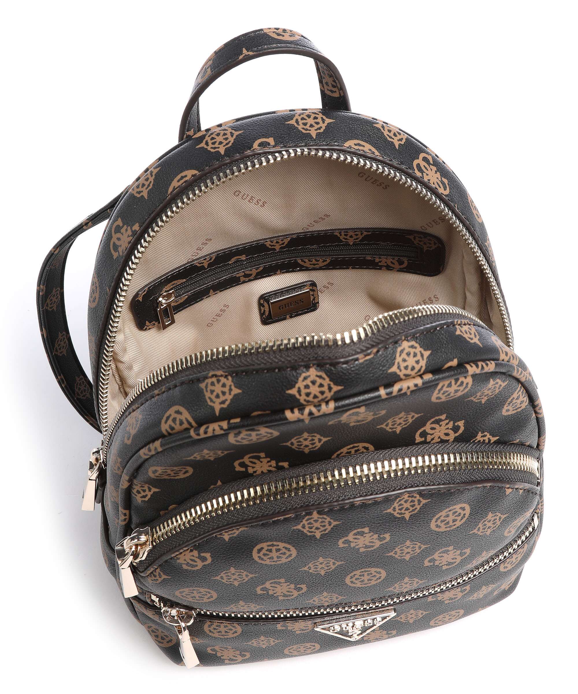 Guess Manhattan Backpack black/brown