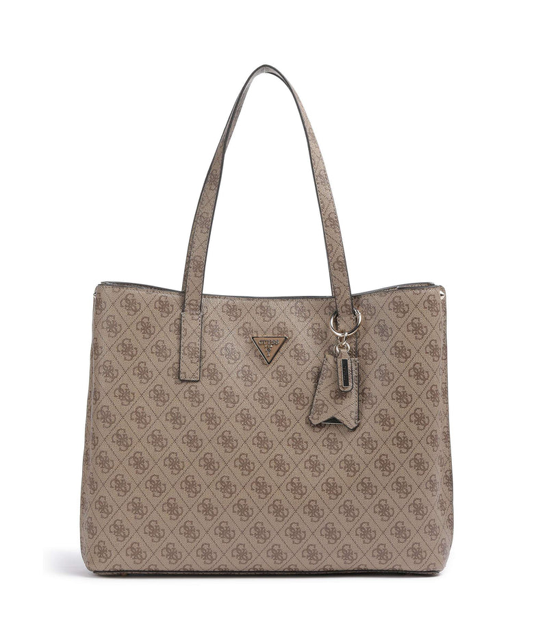 Guess Meridian Tote bag latte logo