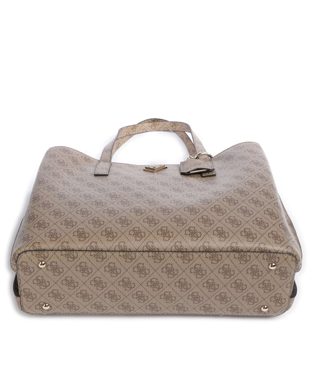 Guess Meridian Tote bag latte logo