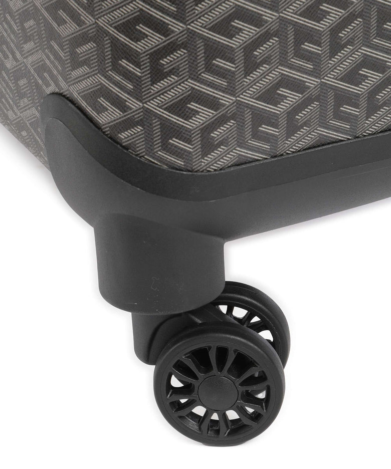 Guess Wilder Spinner (4 wheels) charcoal logo