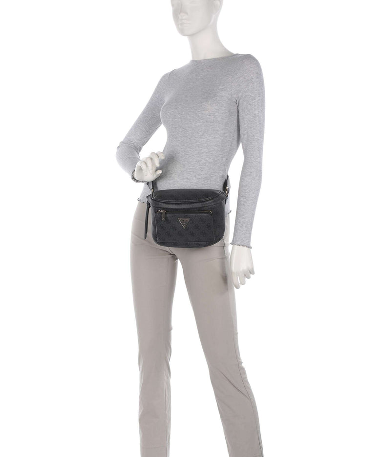 Guess Power Play Belt bag coal logo