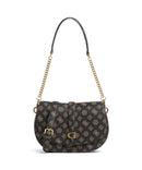 Guess Kuba Shoulder bag mocha logo