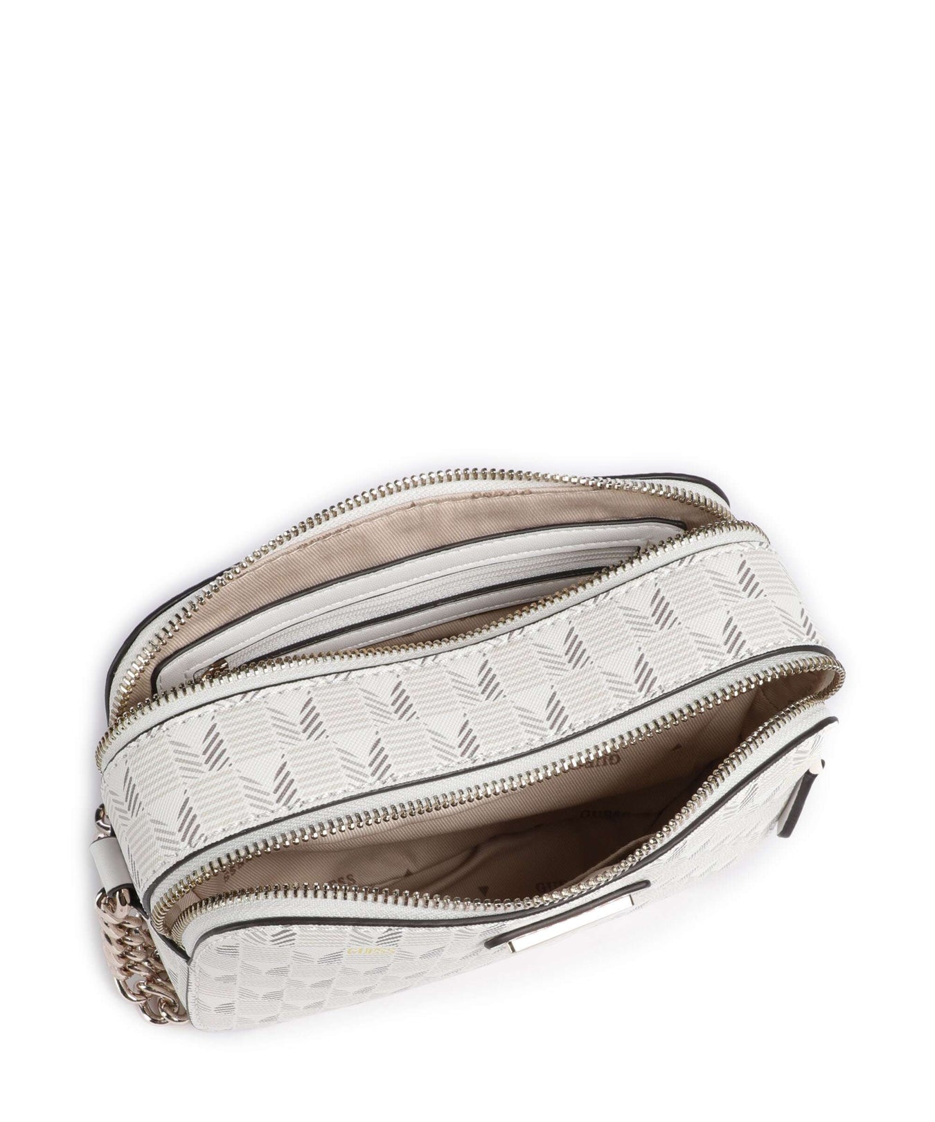 Guess G Wave Crossbody bag stone logo