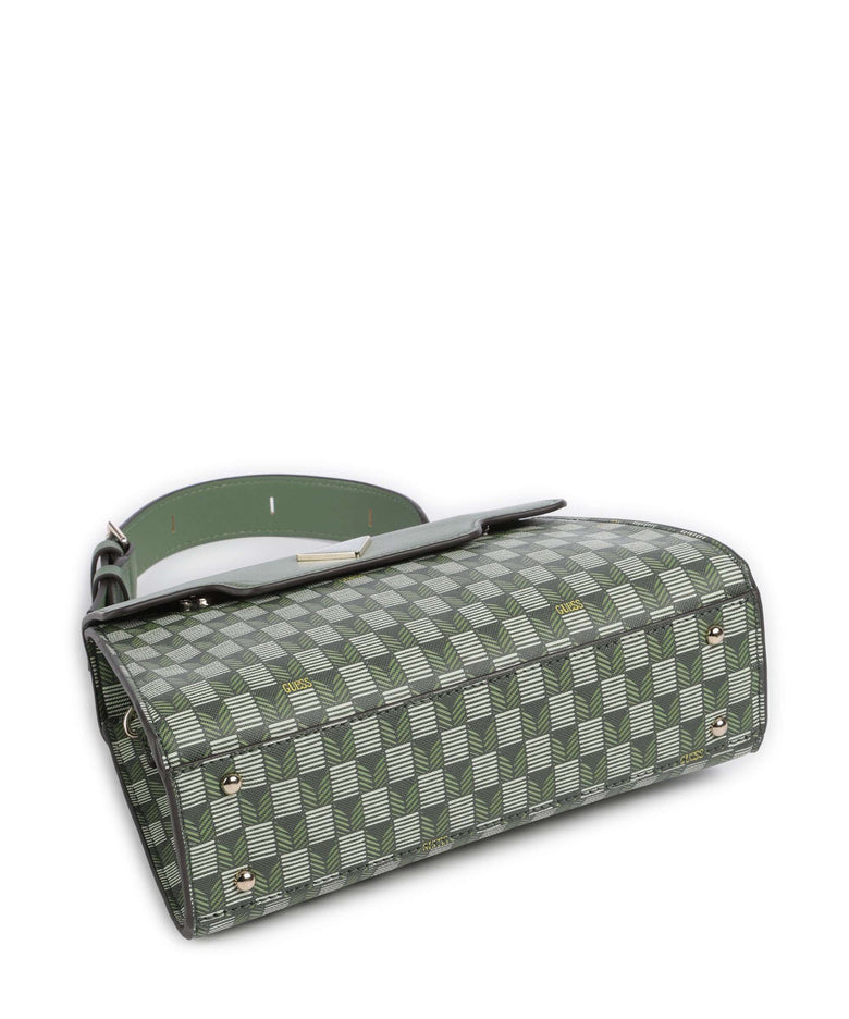 Guess G Wave Handbag green logo