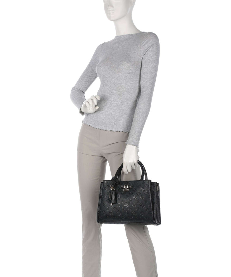 Guess Gerty Peony Handbag black