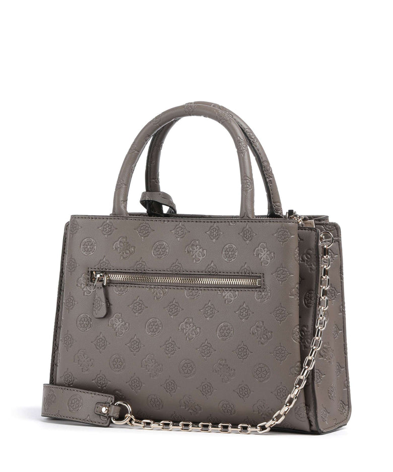 Guess Gerty Peony Handbag dark taupe