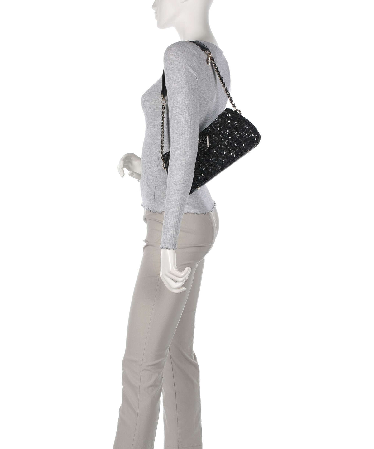 Guess Giully Shoulder bag black/grey