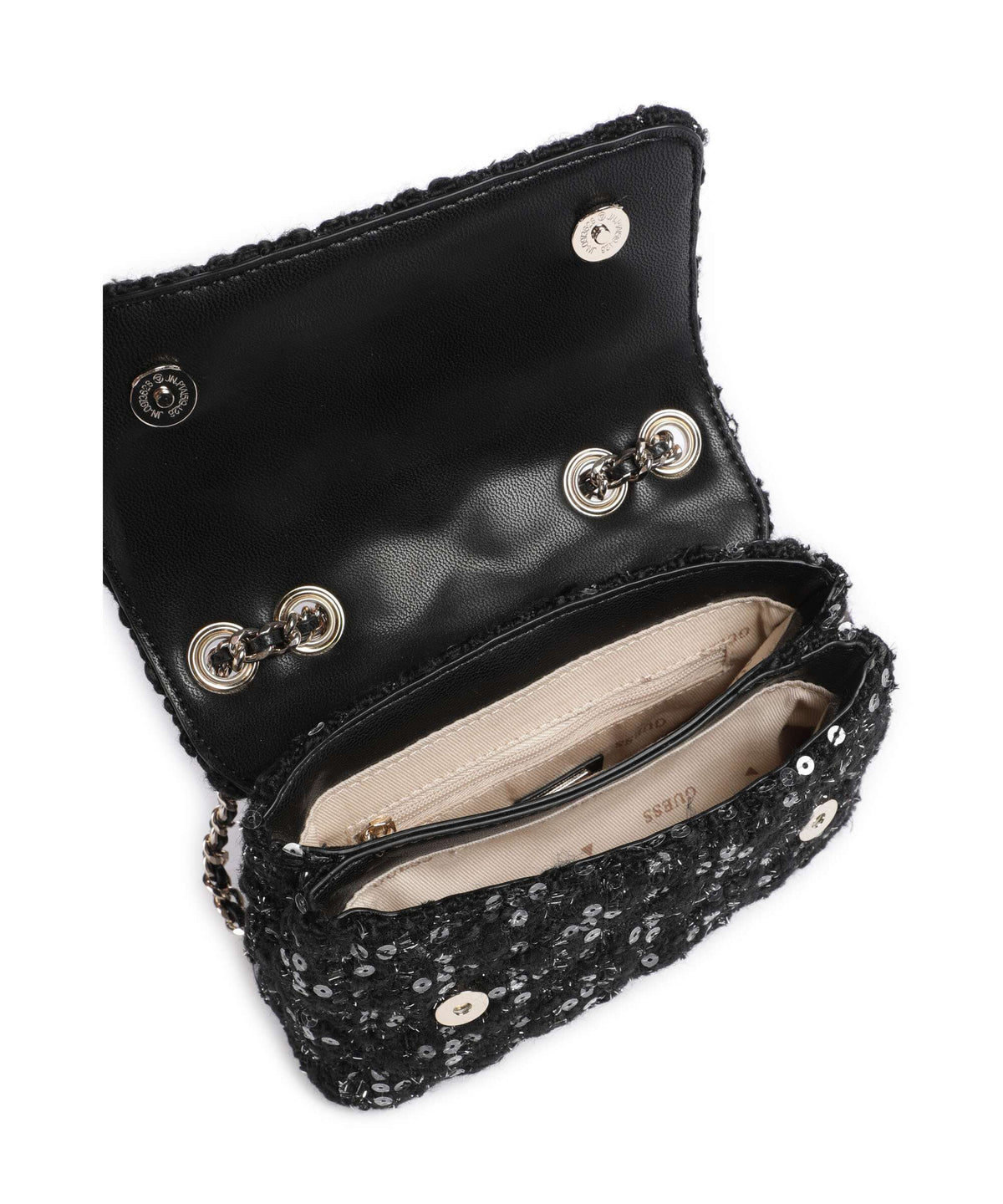 Guess Giully Shoulder bag black/grey