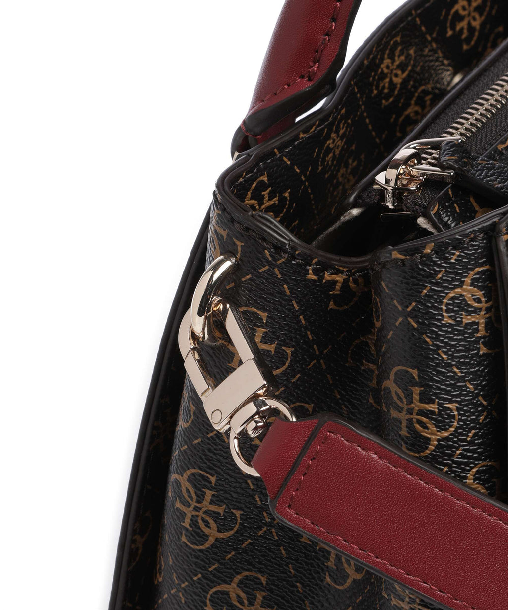 Guess Noelle Q Logo Handbag brown