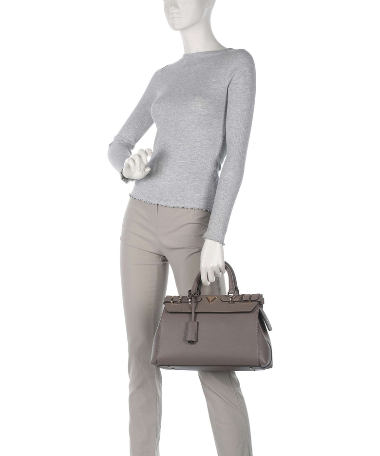 Guess Ali Eco Handbag dark taupe