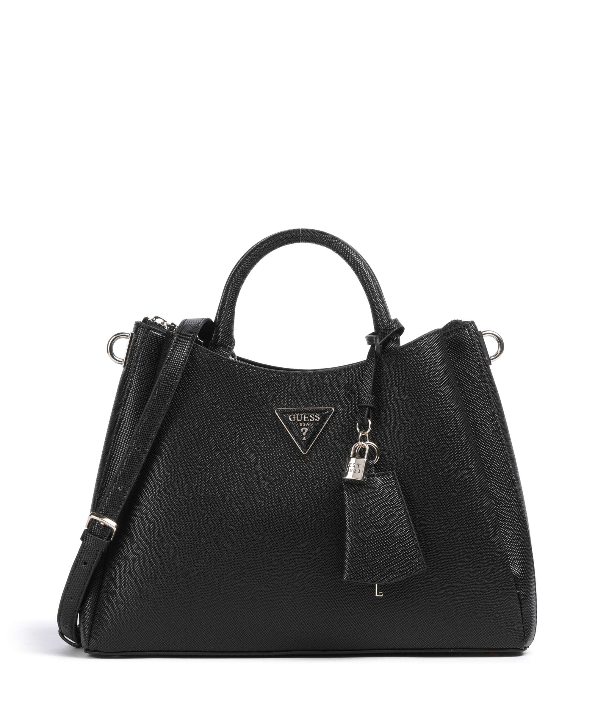 Guess Jazlynn Eco Handbag imitation leather black - HWEZG952306