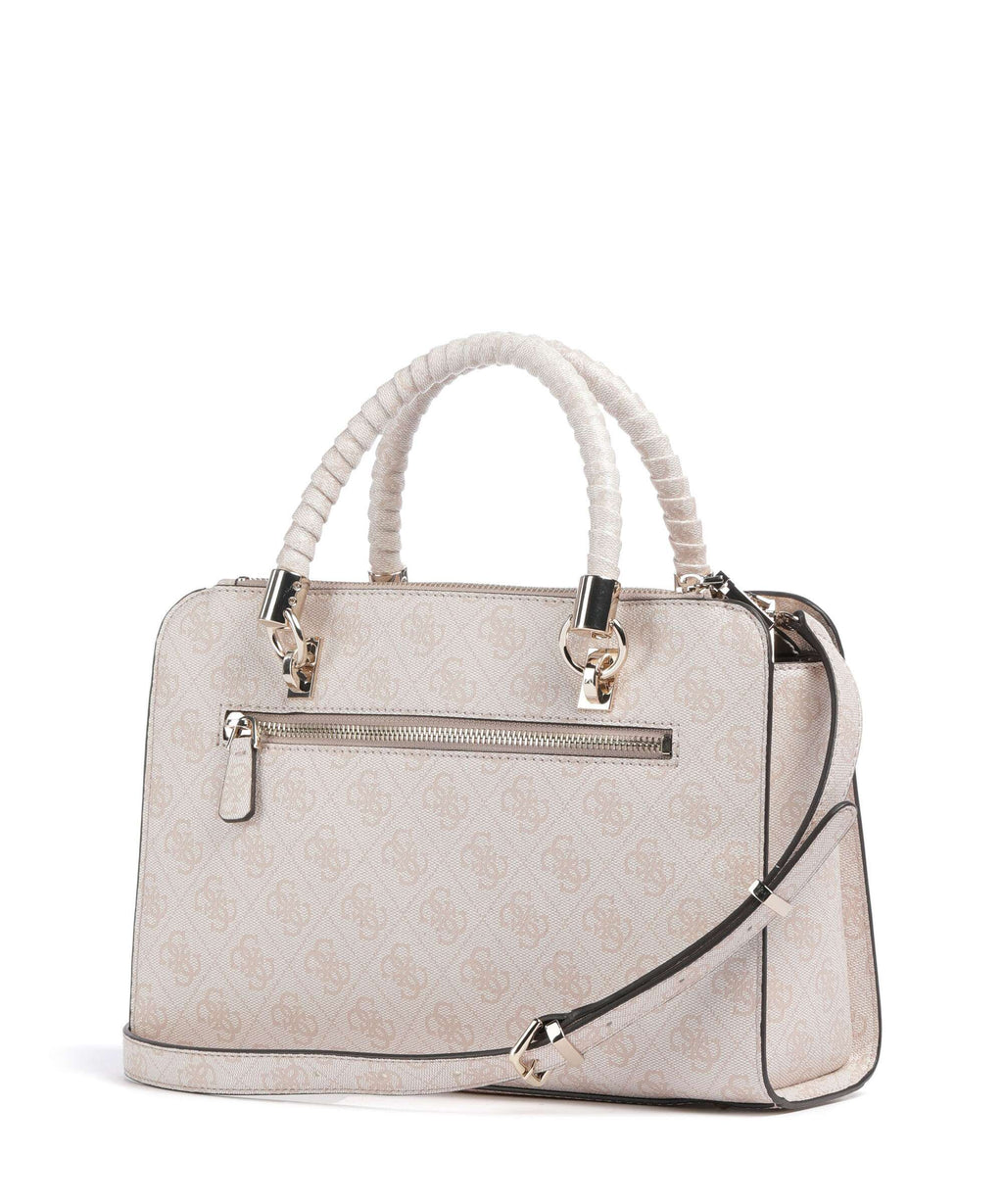 Guess Orlina 4G Logo Handbag sand logo